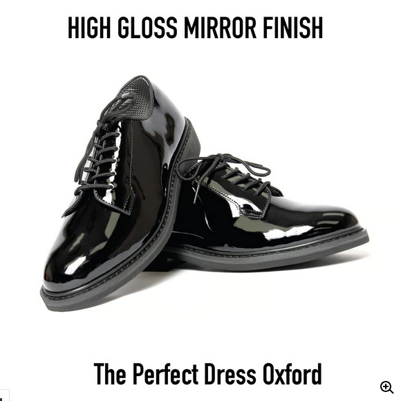 ROTHCO 5055 UNIFORM HI GLOSS DRESS SHOE