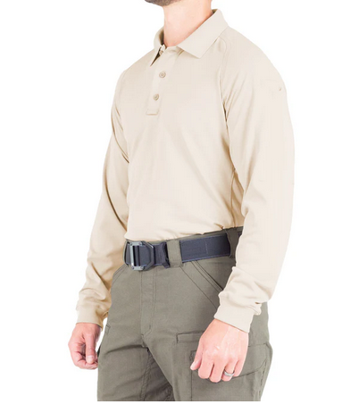 FT 111503 M'S L/S PERF POLO