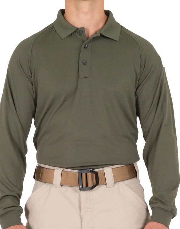 FT 111503 M'S L/S PERF POLO